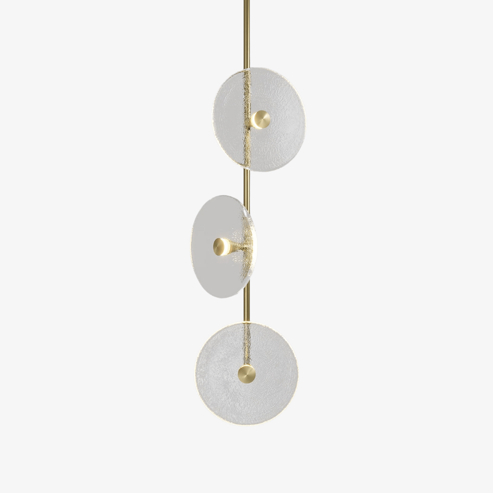 Exterior Pendant Coral Trio - Pendant Light Off Centered