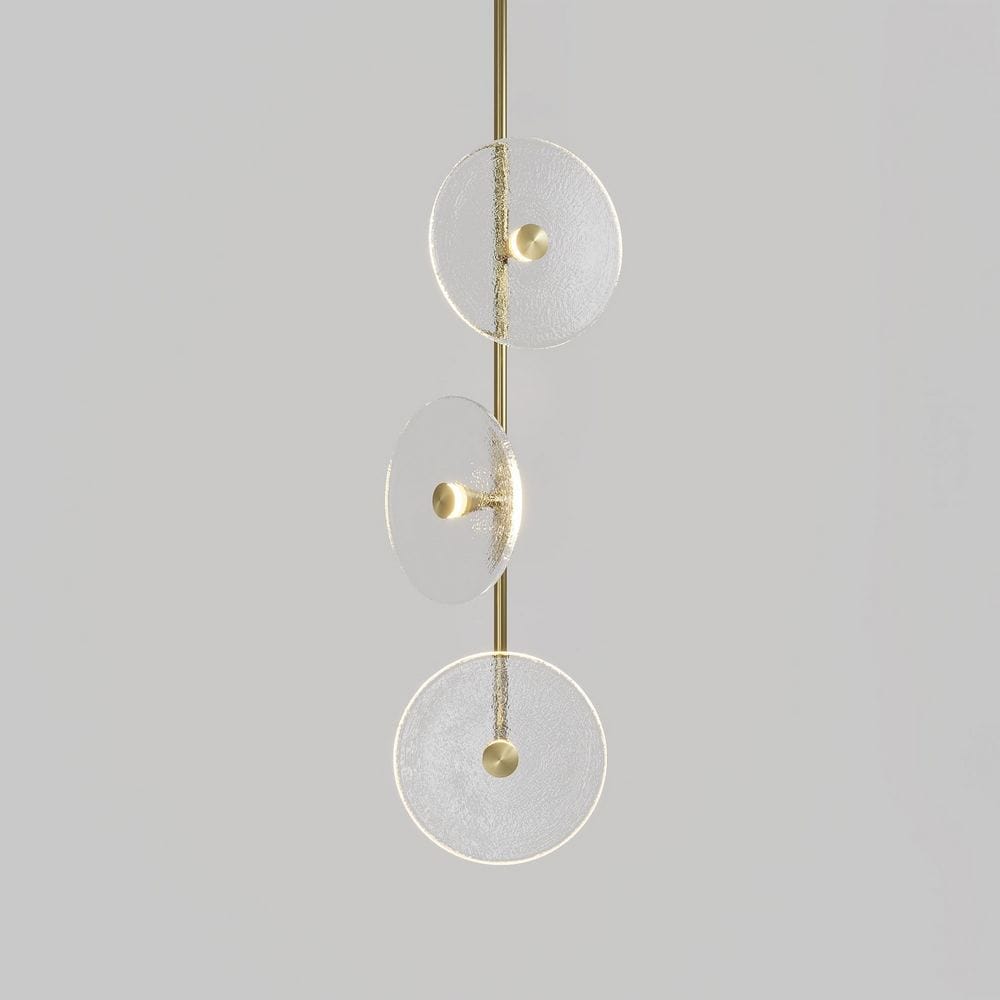 Exterior Pendant Coral Trio - Pendant Light Off Centered