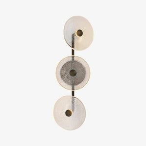 Interior Wall Light / Sconce Coral Trio Rod (Off-Centered) Wall Sconce