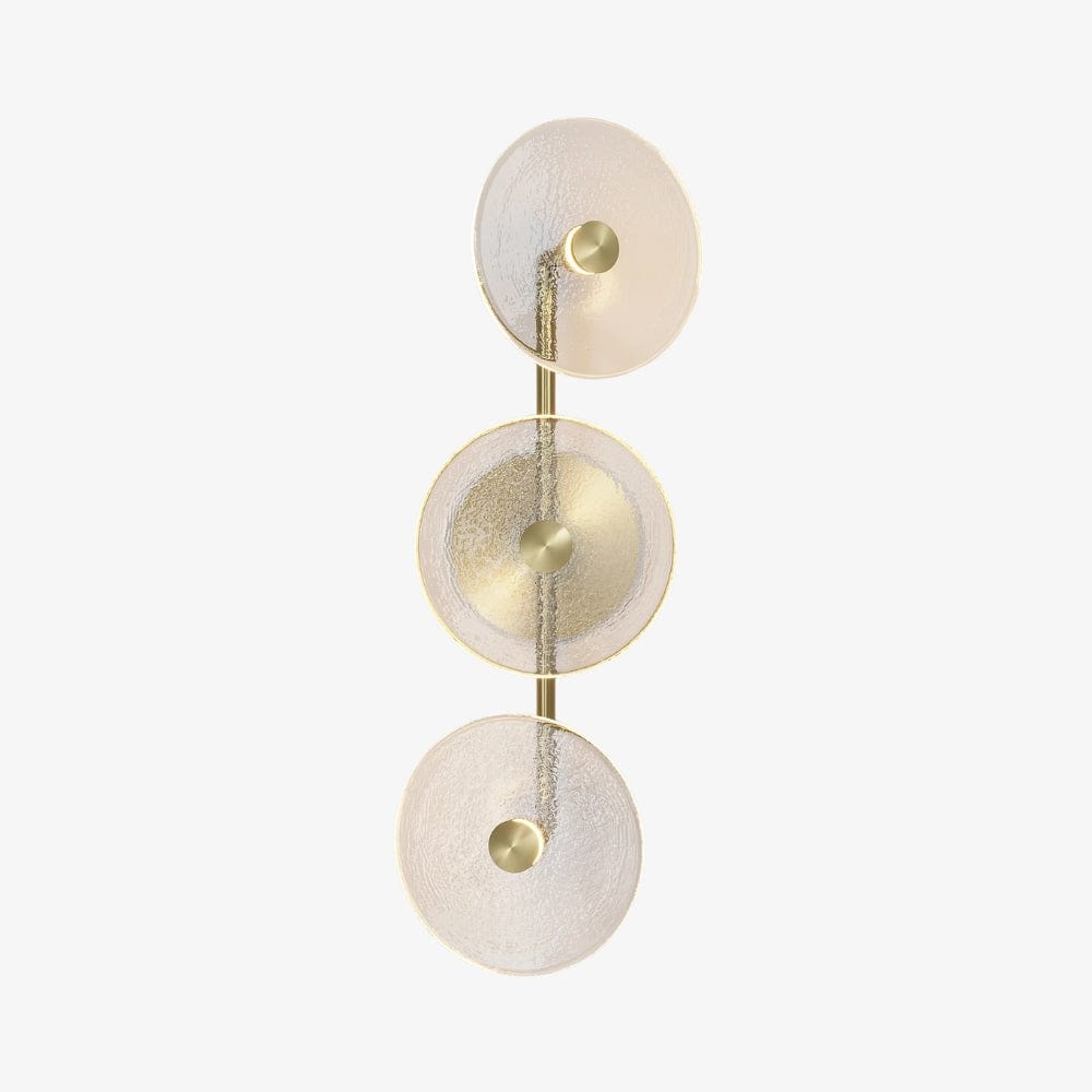 Interior Wall Light / Sconce Coral Trio Rod (Off-Centered) Wall Sconce