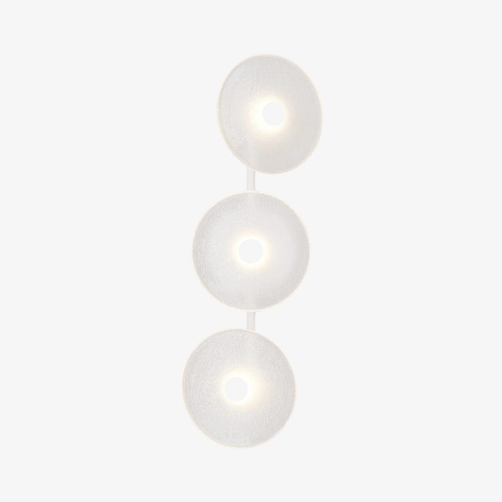 Interior Wall Light / Sconce Coral Trio Rod (Off-Centered) Wall Sconce