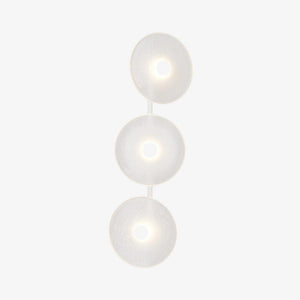 Interior Wall Light / Sconce Coral Trio Rod (Off-Centered) Wall Sconce