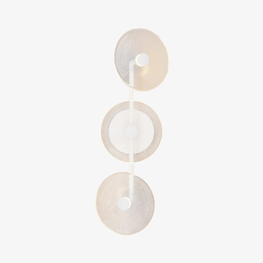 Interior Wall Light / Sconce Coral Trio Rod (Off-Centered) Wall Sconce