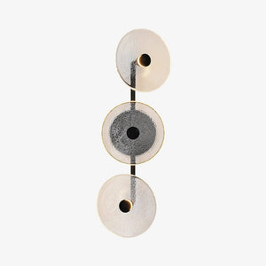 Interior Wall Light / Sconce Coral Trio Rod (Off-Centered) Wall Sconce