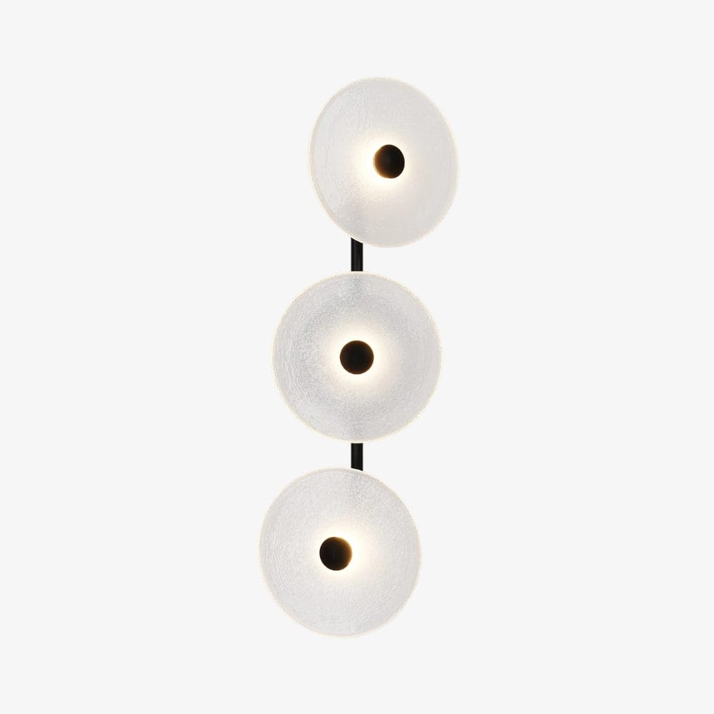 Interior Wall Light / Sconce Coral Trio Rod (Off-Centered) Wall Sconce
