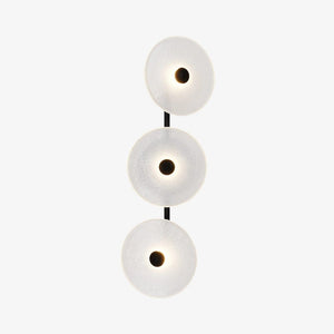 Interior Wall Light / Sconce Coral Trio Rod (Off-Centered) Wall Sconce