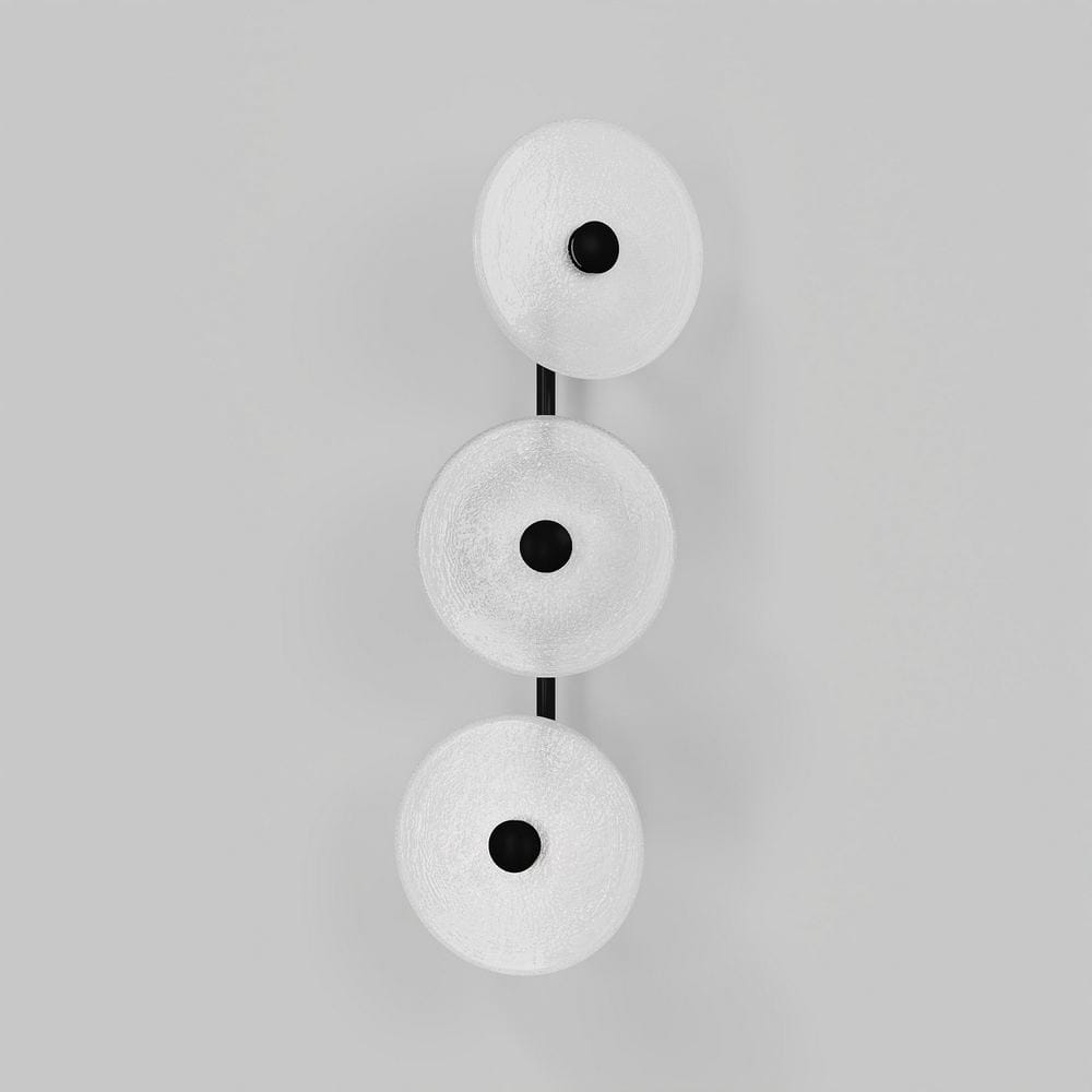 Interior Wall Light / Sconce Coral Trio Rod (Off-Centered) Wall Sconce