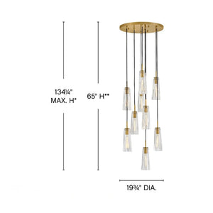 Interior Pendant Cosette Large Adjustable Pendant