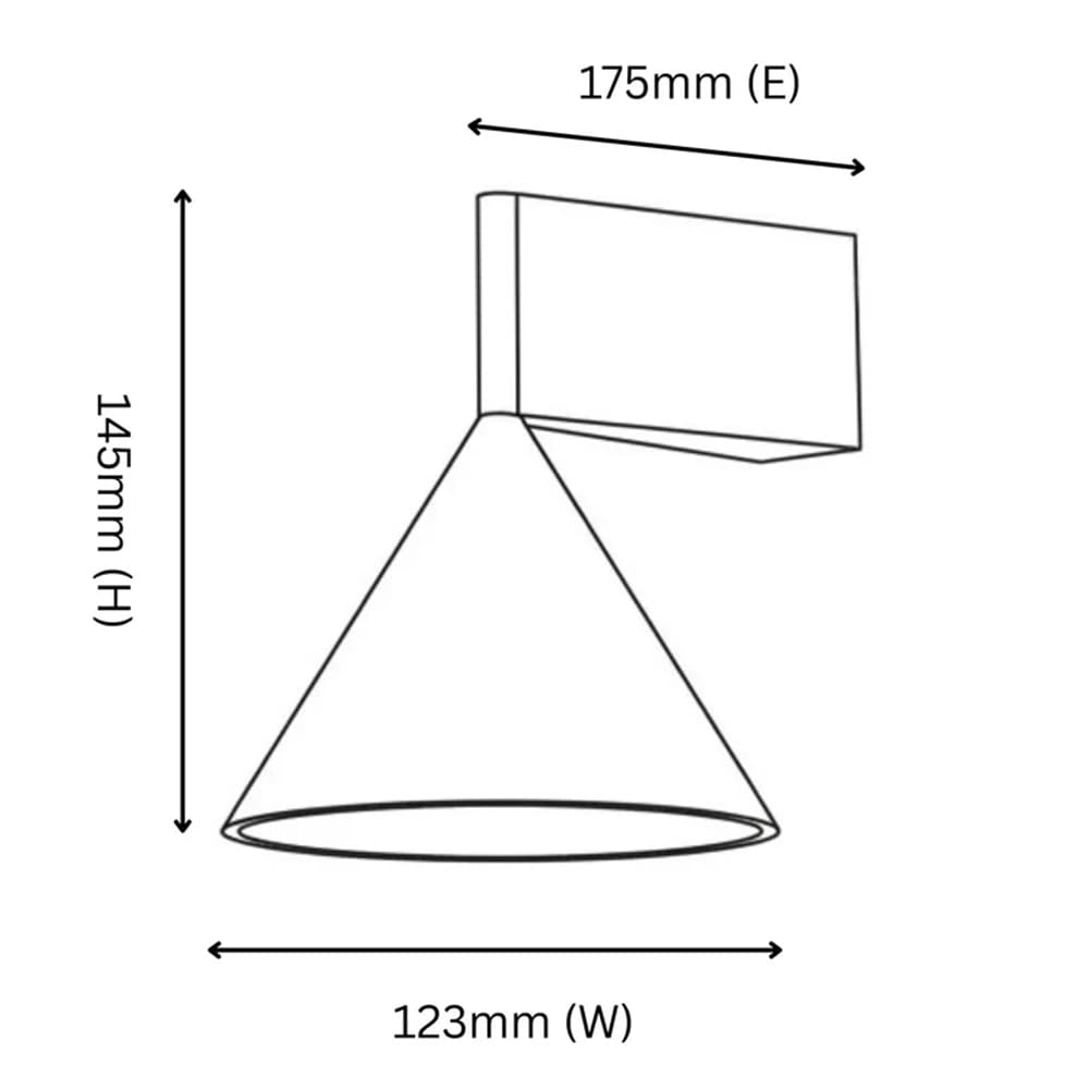 Interior Wall Light / Sconce Cove Aluminium Indoor Wall Light