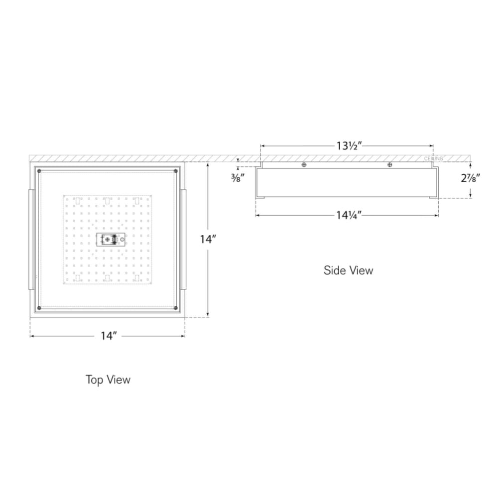 Interior Flush & Semi Flush Covet Medium Flush Mount