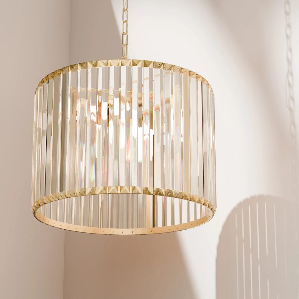 Interior Pendant Crane Modern Luxe Crystal Pendant