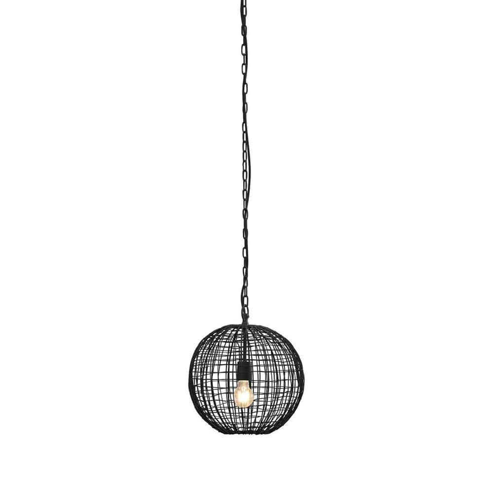 Interior Pendant Cray Ball Ceiling Pendant Small Black (Excess Stock)
