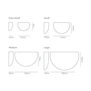 Interior Wall Light / Sconce Crescent - Sconce - Extra Small