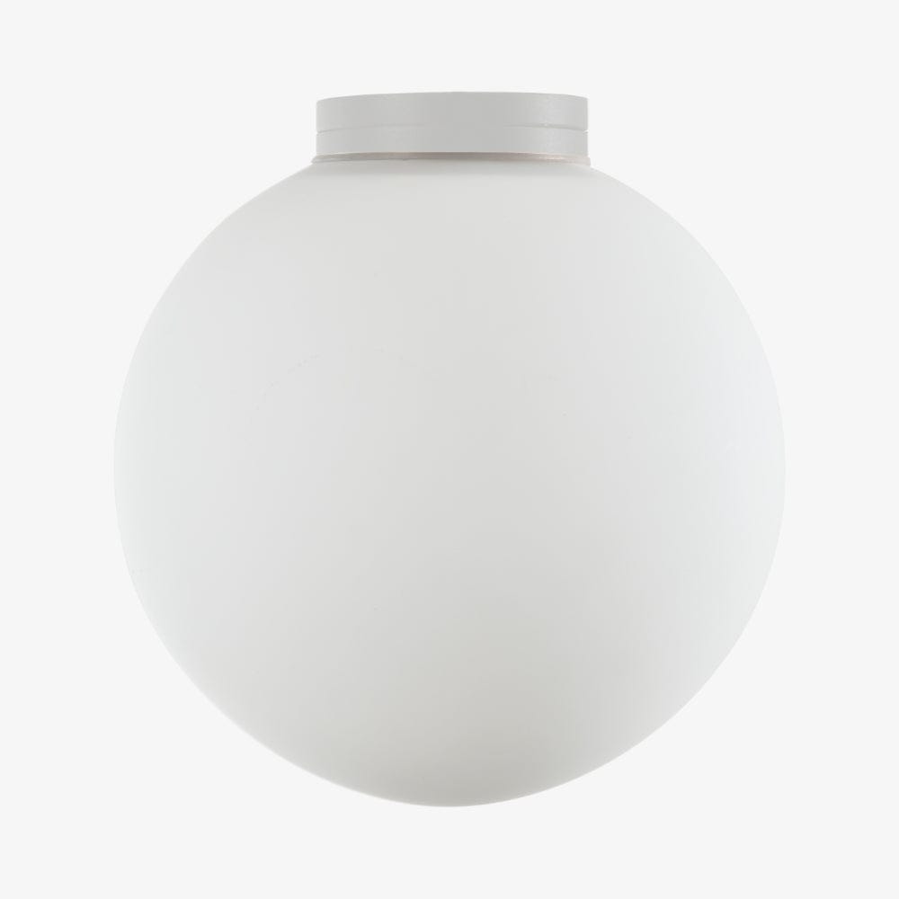 Interior Wall Light / Sconce Crest Opal Glass Orb Wall Light