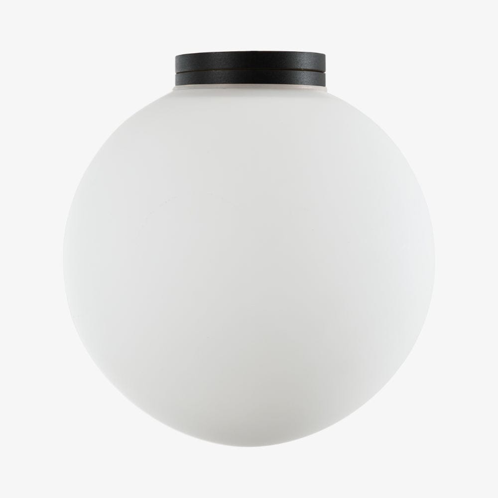 Interior Wall Light / Sconce Crest Opal Glass Orb Wall Light