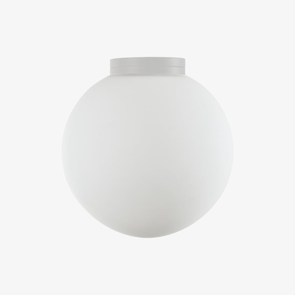 Interior Wall Light / Sconce Crest Opal Glass Orb Wall Light