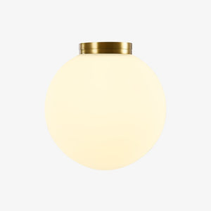 Interior Wall Light / Sconce Crest Opal Glass Orb Wall Light