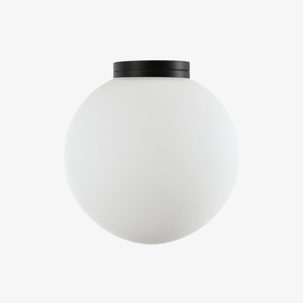 Interior Wall Light / Sconce Crest Opal Glass Orb Wall Light