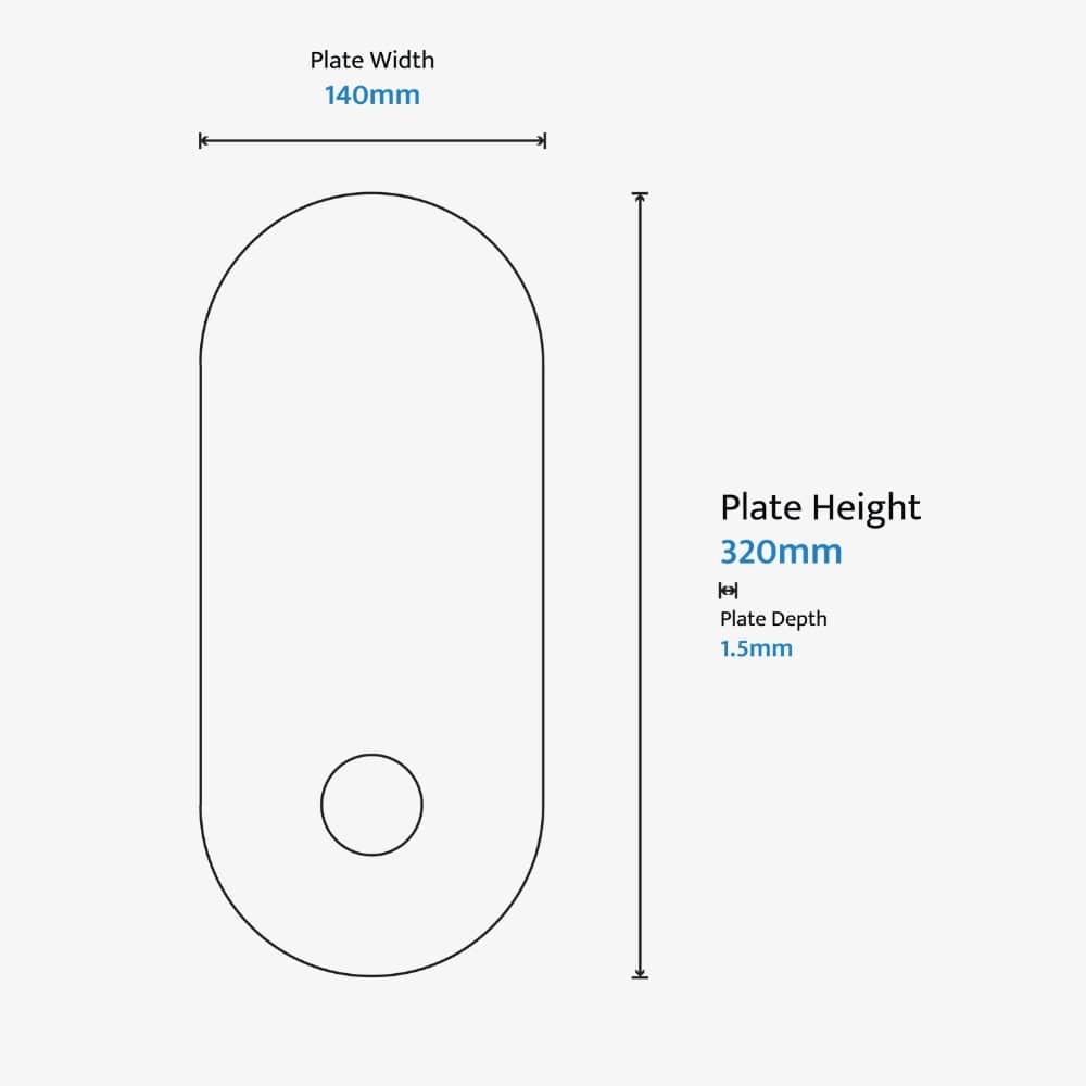 Interior Wall Light / Sconce Crest Round or Oval Dress Ring - Wall Plate Only