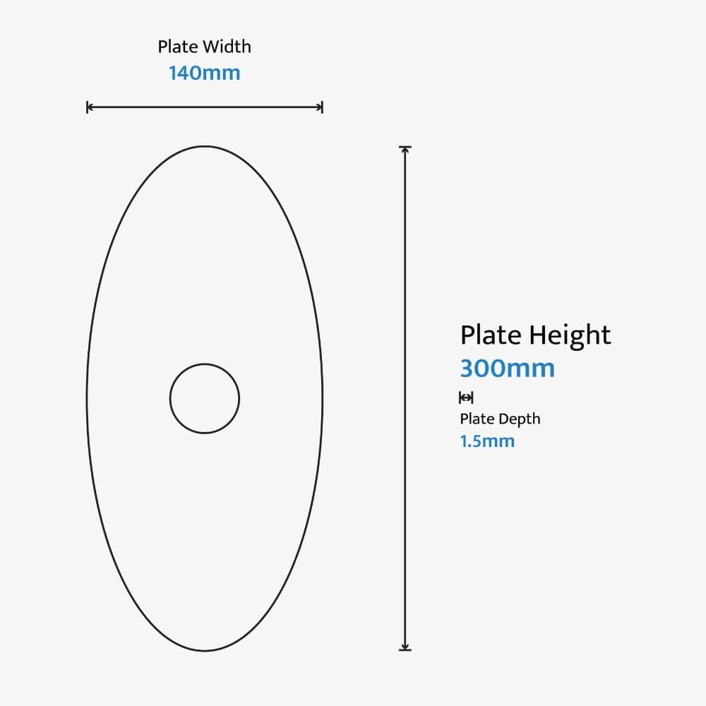 Interior Wall Light / Sconce Crest Round or Oval Dress Ring - Wall Plate Only