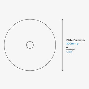 Interior Wall Light / Sconce Crest Round or Oval Dress Ring - Wall Plate Only