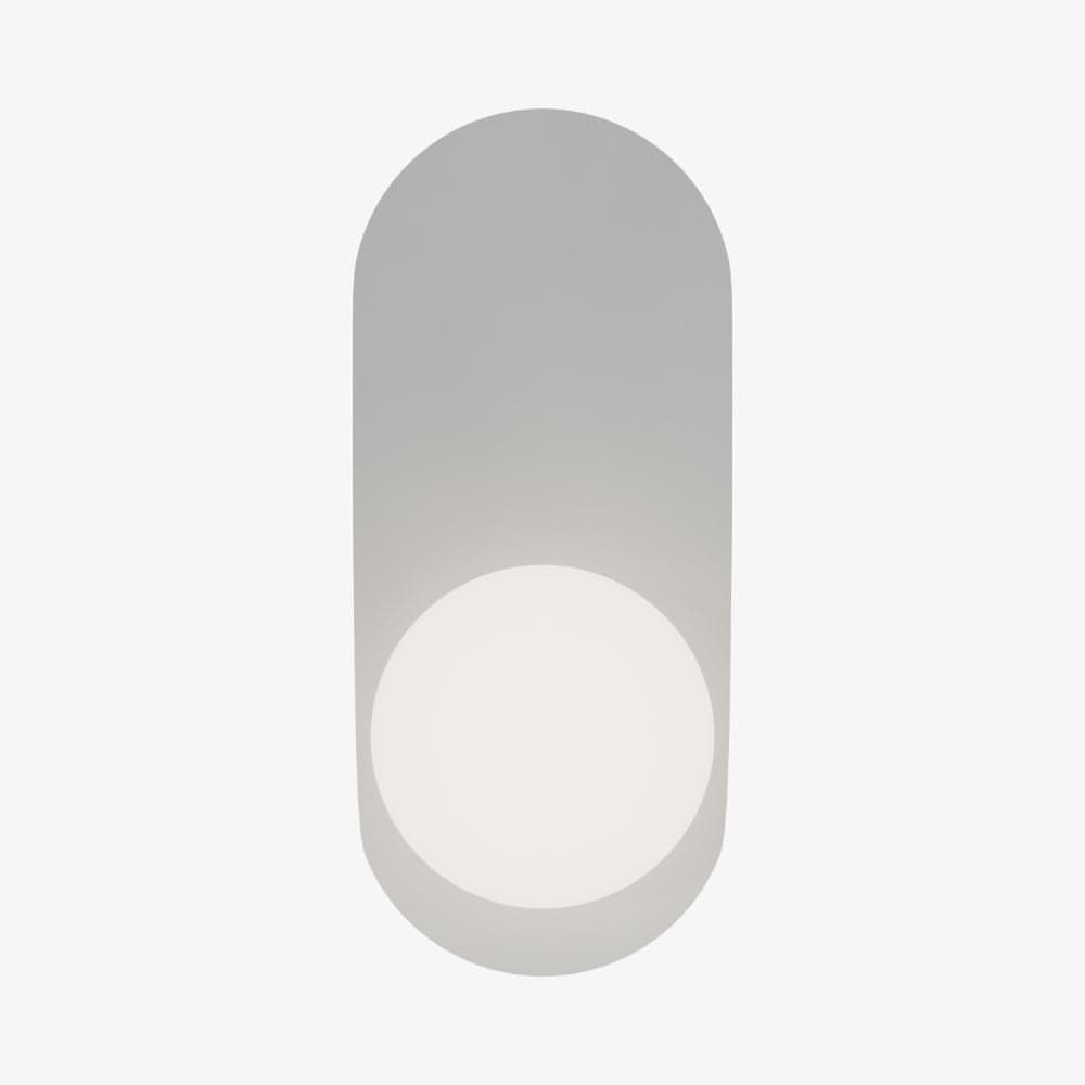 Interior Wall Light / Sconce Crest Round or Oval Dress Ring - Wall Plate Only