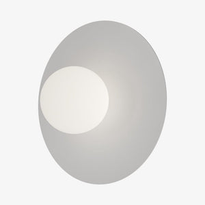 Interior Wall Light / Sconce Crest Round or Oval Dress Ring - Wall Plate Only