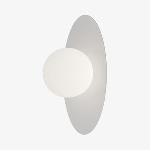 Interior Wall Light / Sconce Crest Round or Oval Dress Ring - Wall Plate Only