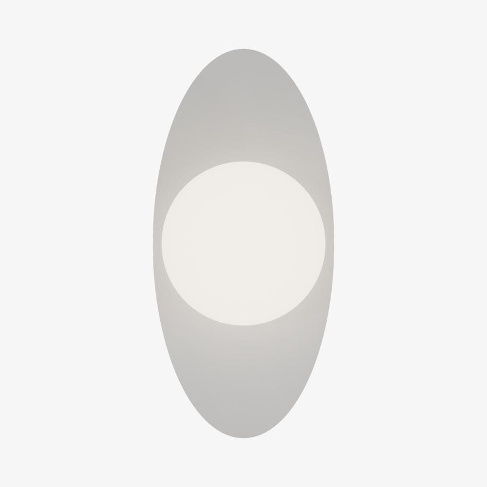 Interior Wall Light / Sconce Crest Round or Oval Dress Ring - Wall Plate Only