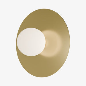 Interior Wall Light / Sconce Crest Round or Oval Dress Ring - Wall Plate Only