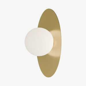 Interior Wall Light / Sconce Crest Round or Oval Dress Ring - Wall Plate Only