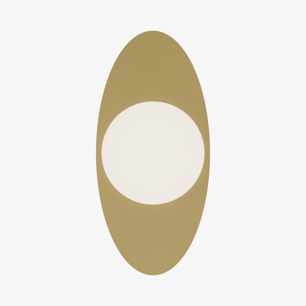 Interior Wall Light / Sconce Crest Round or Oval Dress Ring - Wall Plate Only