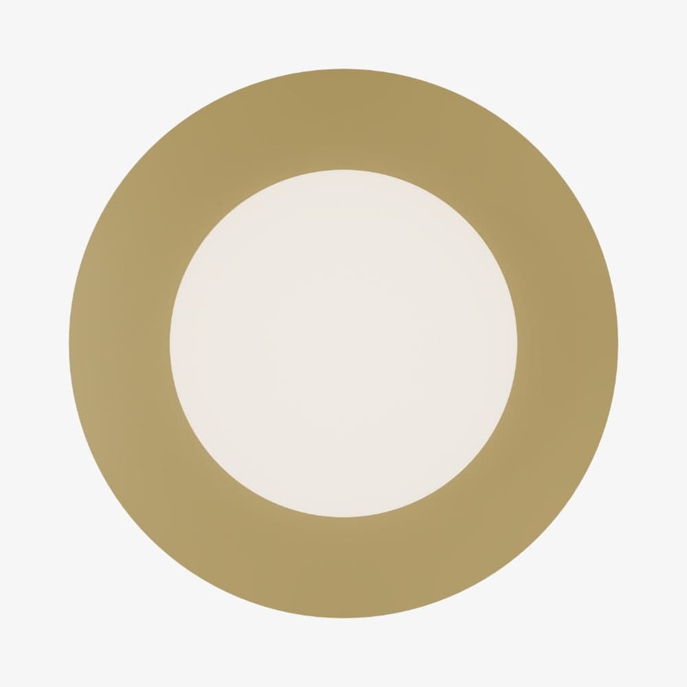 Interior Wall Light / Sconce Crest Round or Oval Dress Ring - Wall Plate Only