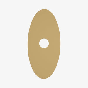 Interior Wall Light / Sconce Crest Round or Oval Dress Ring - Wall Plate Only