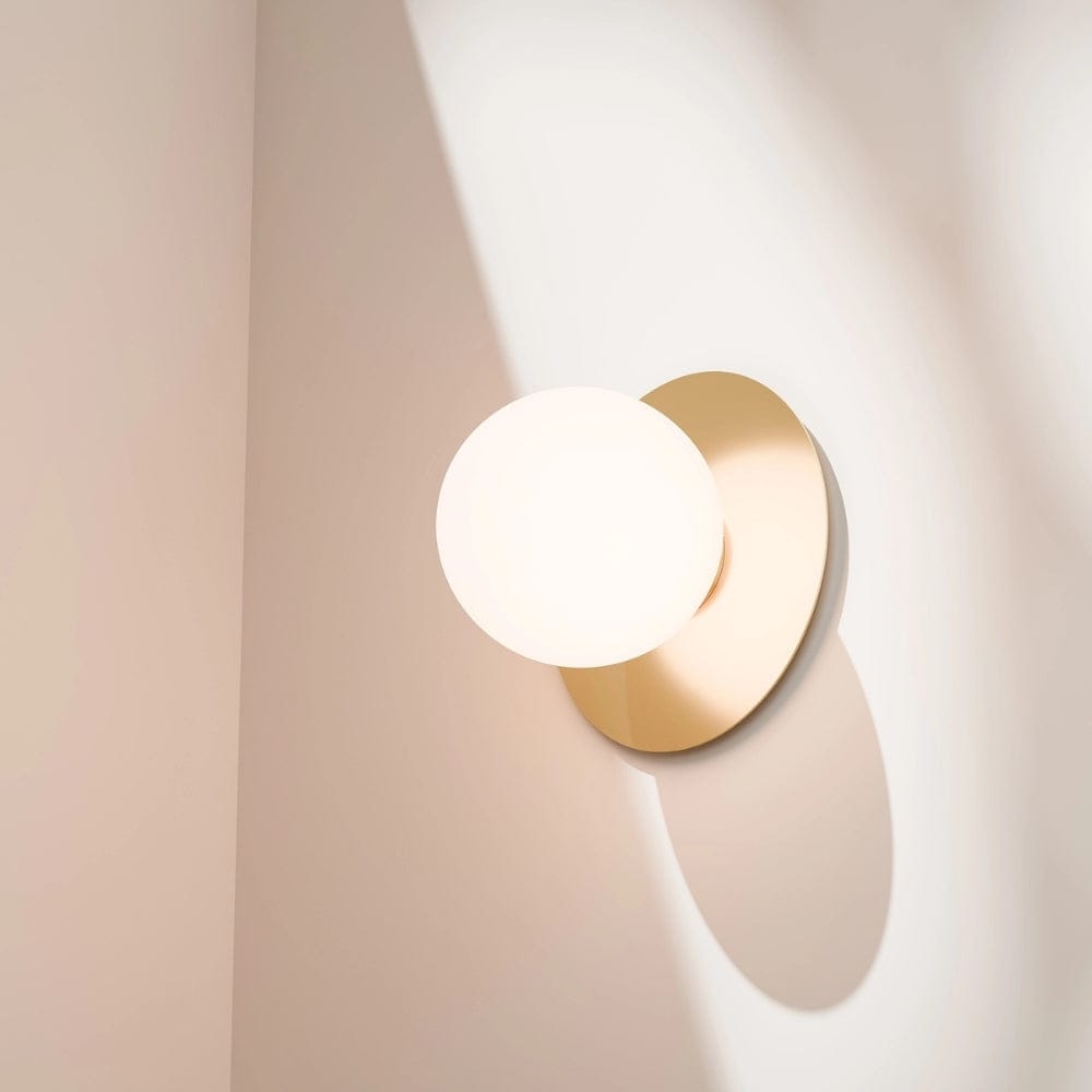 Interior Wall Light / Sconce Crest Round or Oval Dress Ring - Wall Plate Only