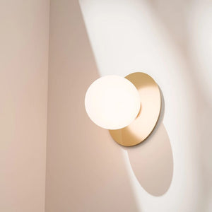 Interior Wall Light / Sconce Crest Round or Oval Dress Ring - Wall Plate Only