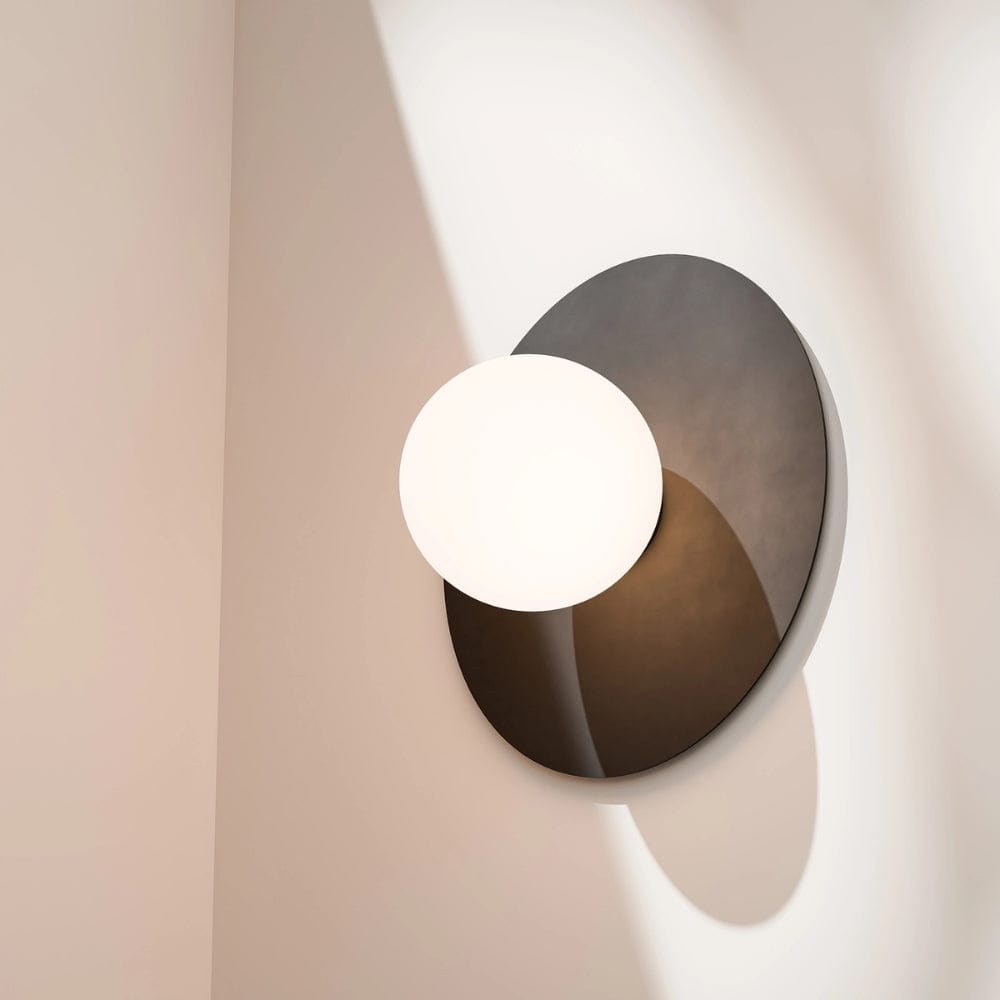 Interior Wall Light / Sconce Crest Round or Oval Dress Ring - Wall Plate Only