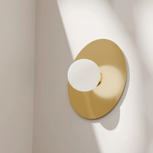 Interior Wall Light / Sconce Crest Round or Oval Dress Ring - Wall Plate Only