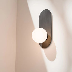 Interior Wall Light / Sconce Crest Round or Oval Dress Ring - Wall Plate Only