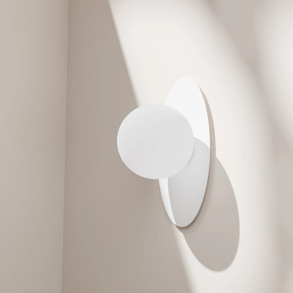 Interior Wall Light / Sconce Crest Round or Oval Dress Ring - Wall Plate Only