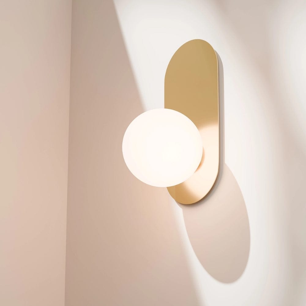 Interior Wall Light / Sconce Crest Round or Oval Dress Ring - Wall Plate Only