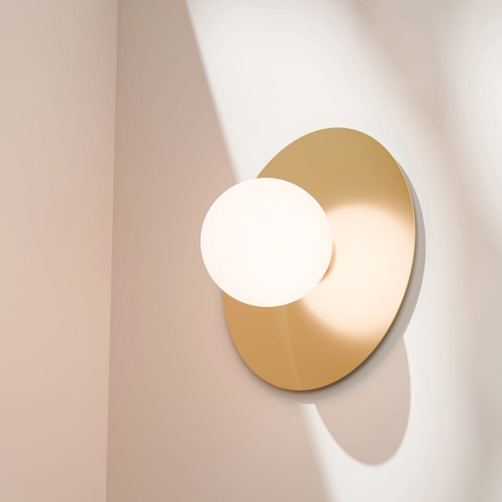 Interior Wall Light / Sconce Crest Round or Oval Dress Ring - Wall Plate Only