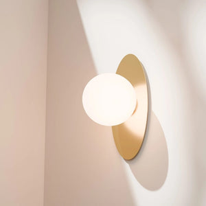 Interior Wall Light / Sconce Crest Round or Oval Dress Ring - Wall Plate Only