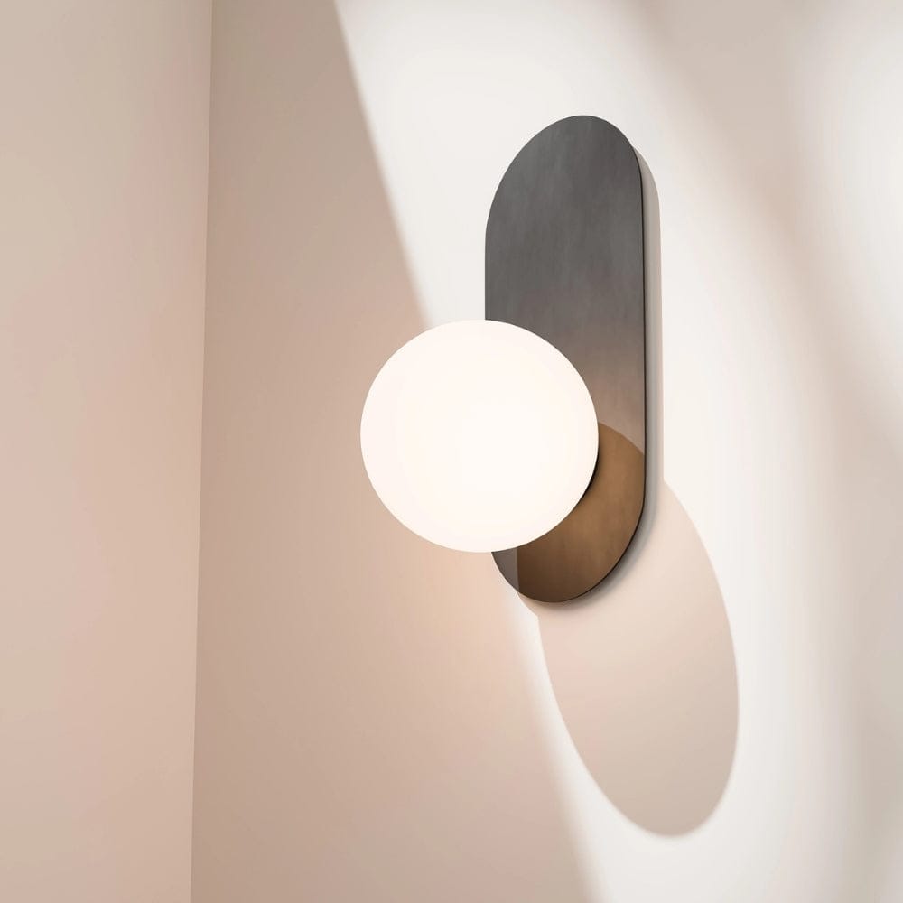 Interior Wall Light / Sconce Crest Round or Oval Dress Ring - Wall Plate Only