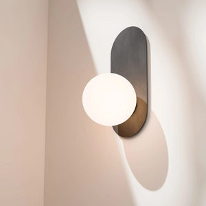 Interior Wall Light / Sconce Crest Round or Oval Dress Ring - Wall Plate Only