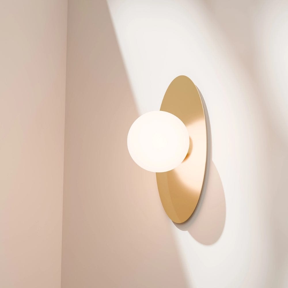 Interior Wall Light / Sconce Crest Round or Oval Dress Ring - Wall Plate Only