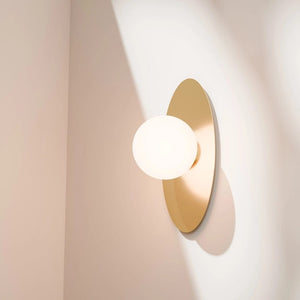 Interior Wall Light / Sconce Crest Round or Oval Dress Ring - Wall Plate Only