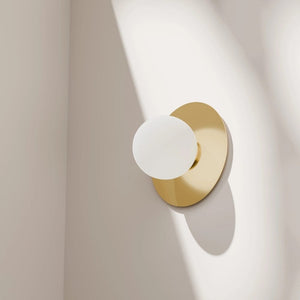 Interior Wall Light / Sconce Crest Round or Oval Dress Ring - Wall Plate Only