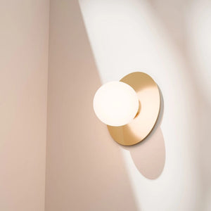 Interior Wall Light / Sconce Crest Round or Oval Dress Ring - Wall Plate Only