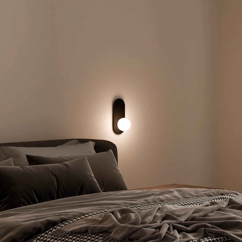 Interior Wall Light / Sconce Crest Round or Oval Dress Ring - Wall Plate Only